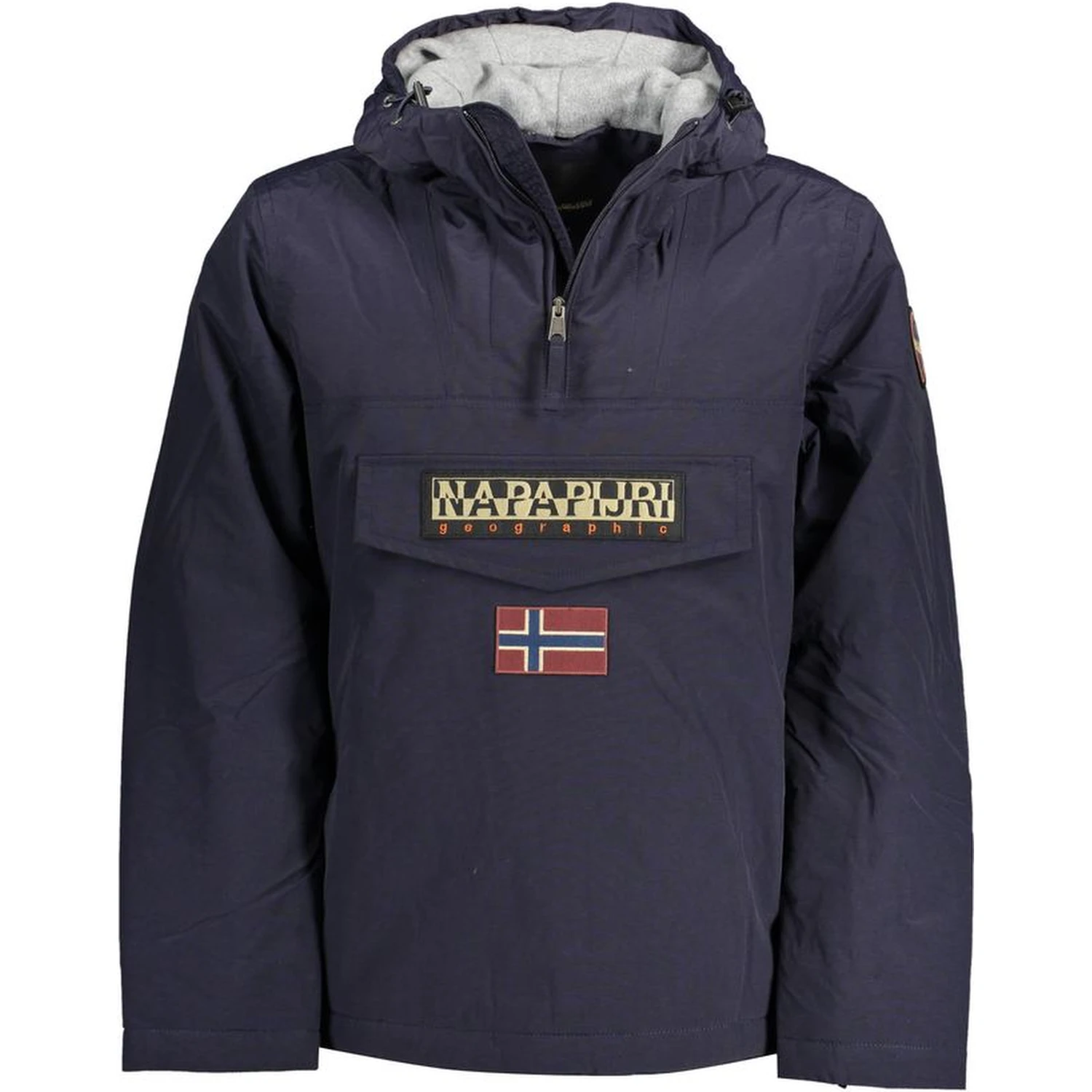 Blu Polyamide Men's Jacket