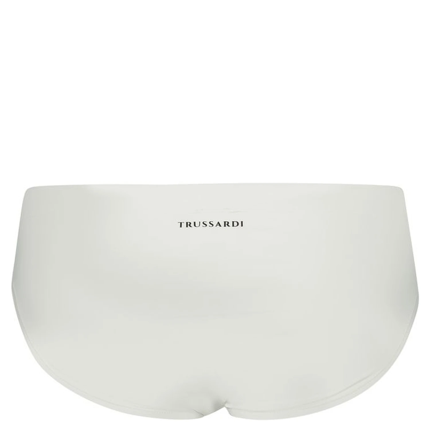White Elastane Swimwear
