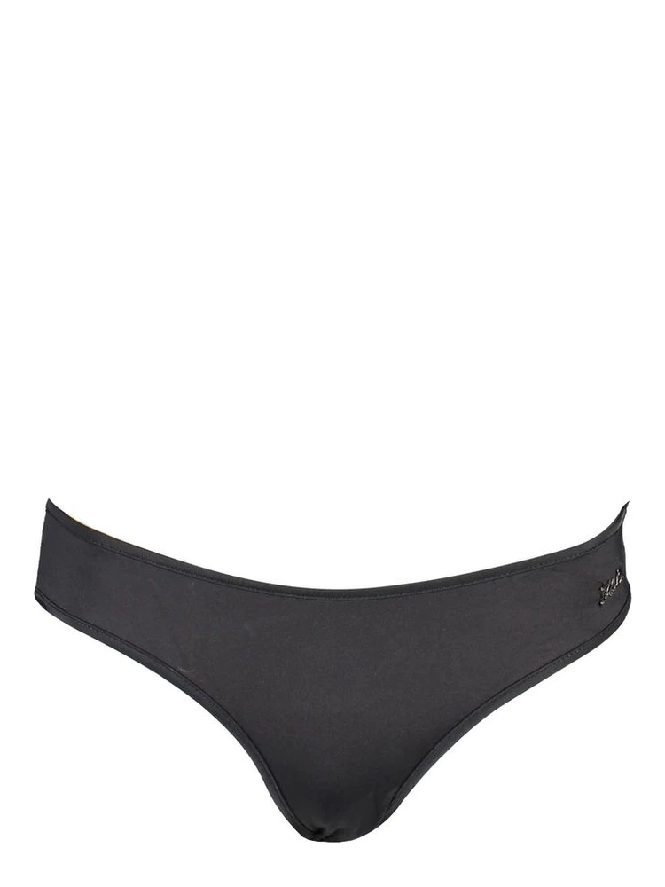 Black Elastane Swimwear
