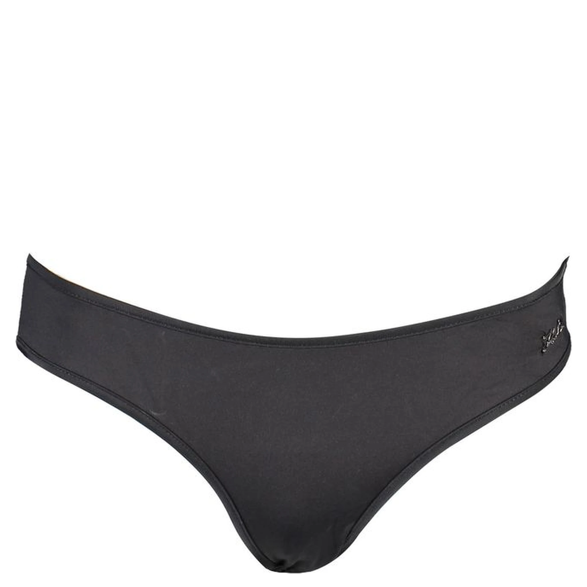 Black Elastane Swimwear