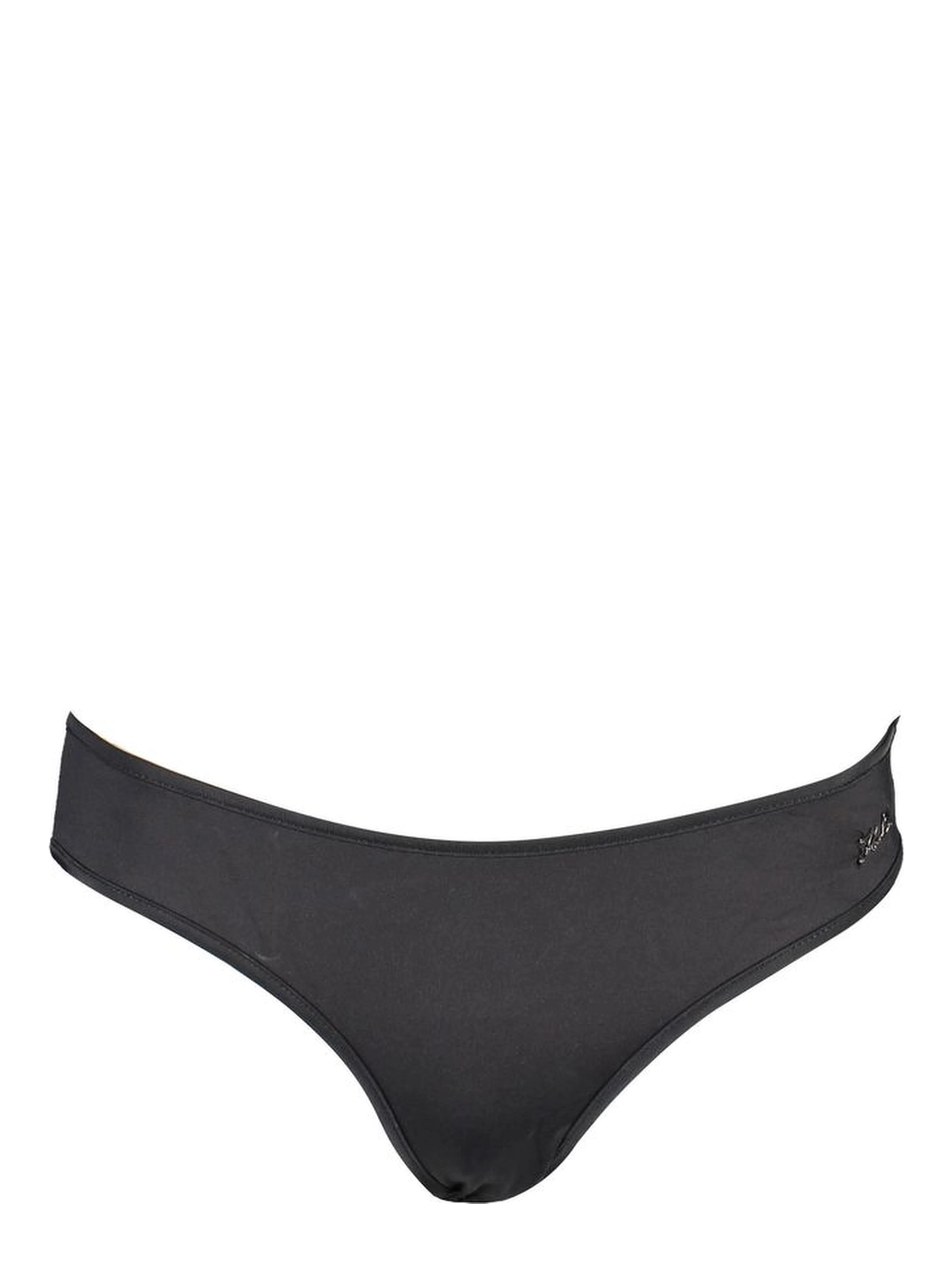 Black Elastane Swimwear