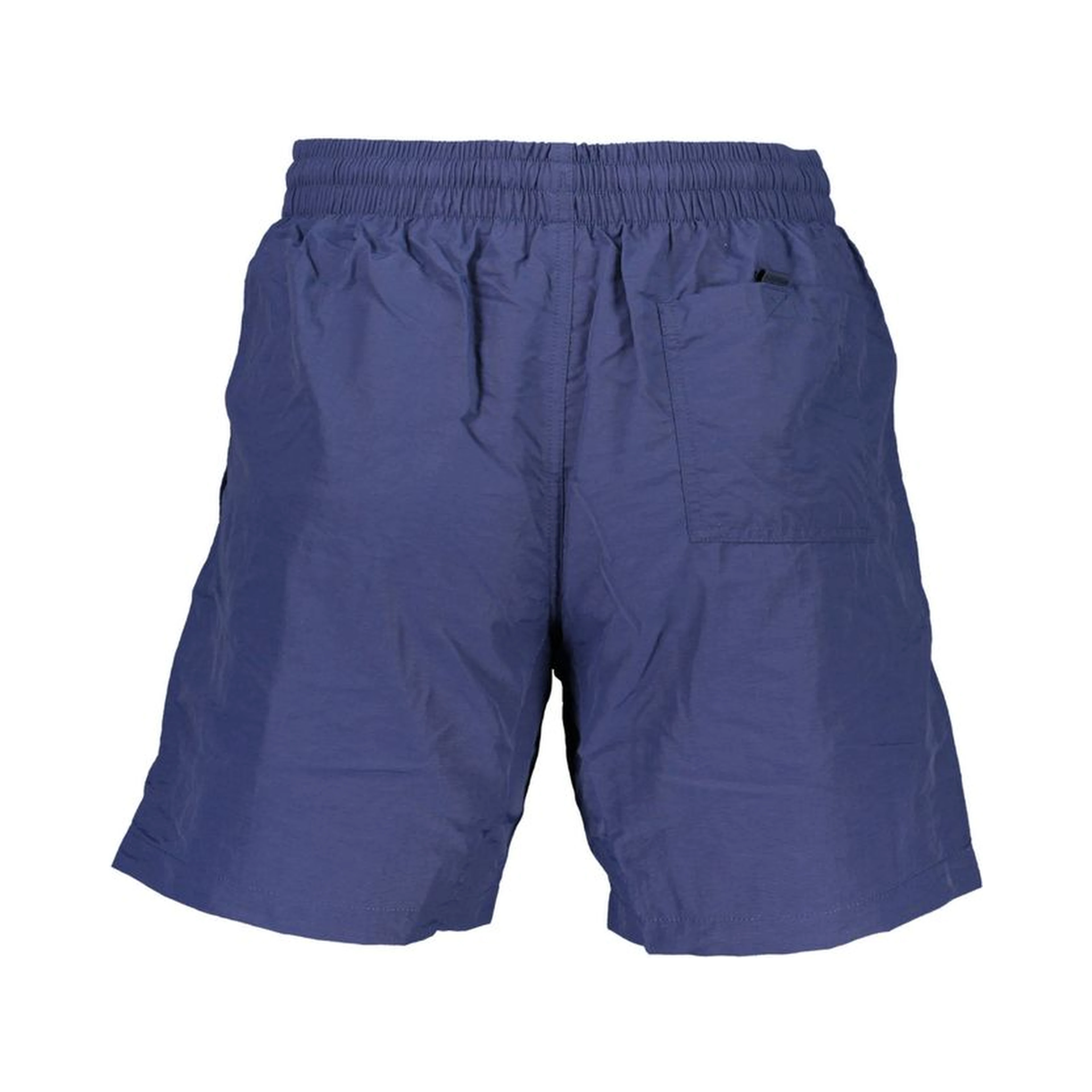 Blue Polyamide Men's Swim Boxer