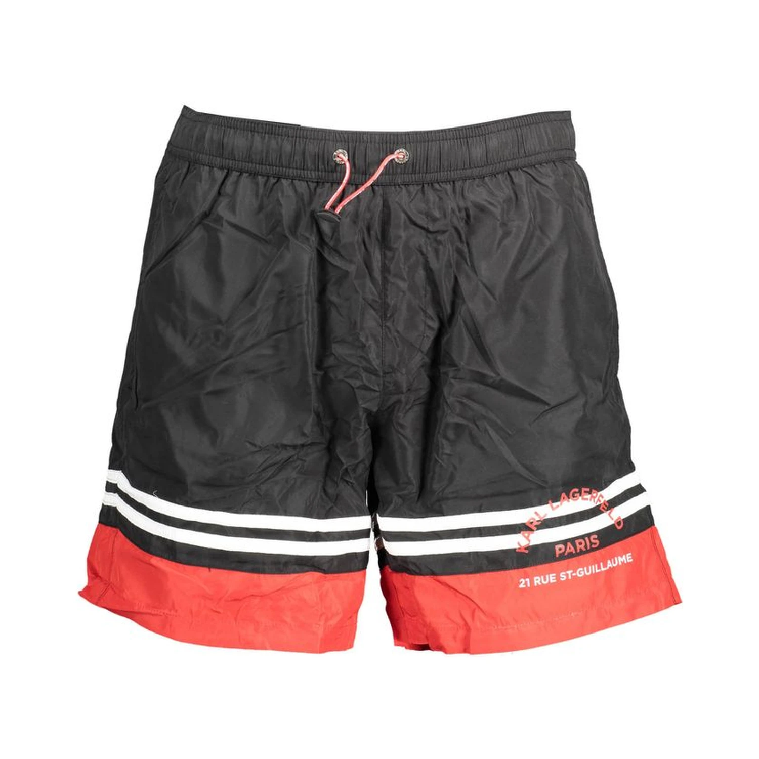Black Polyester Swimwear
