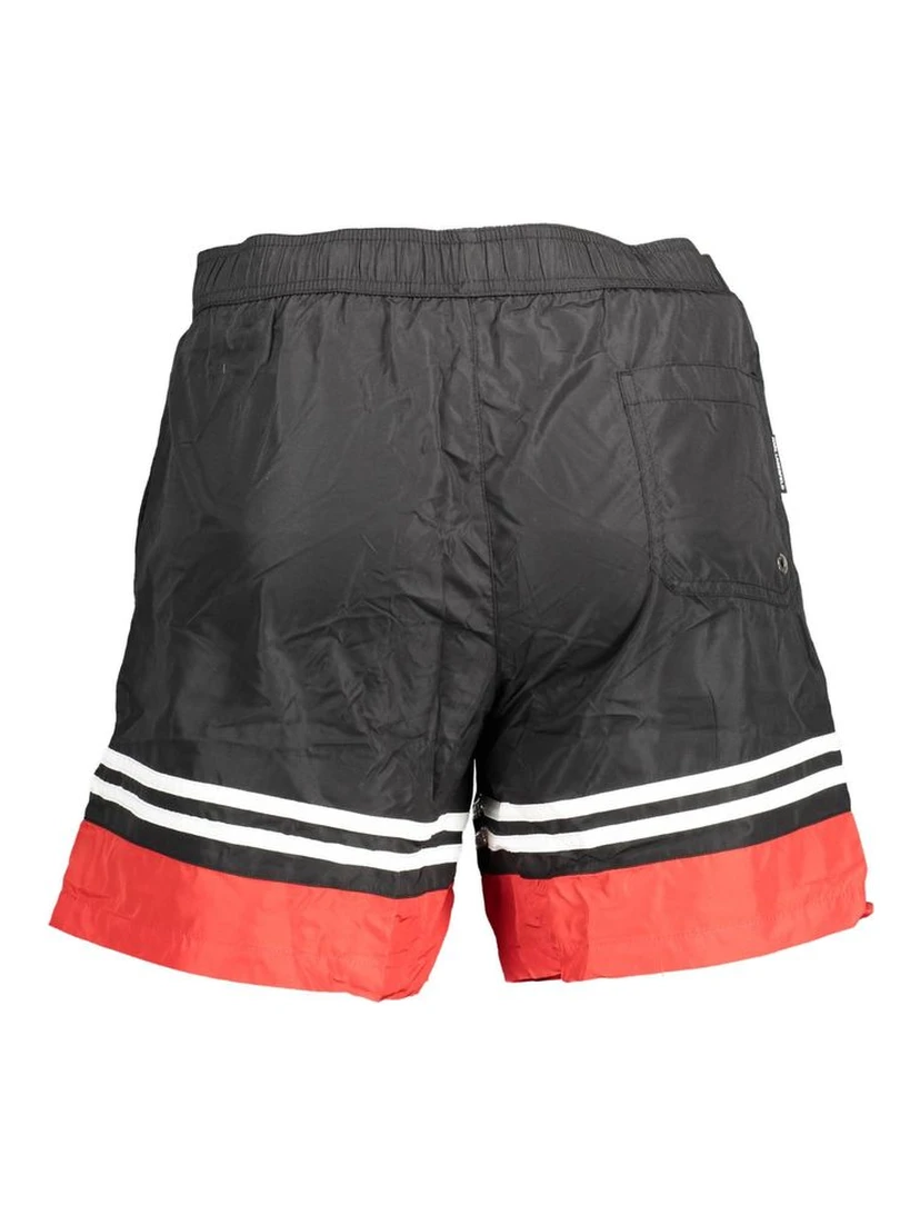 Black Polyester Swimwear