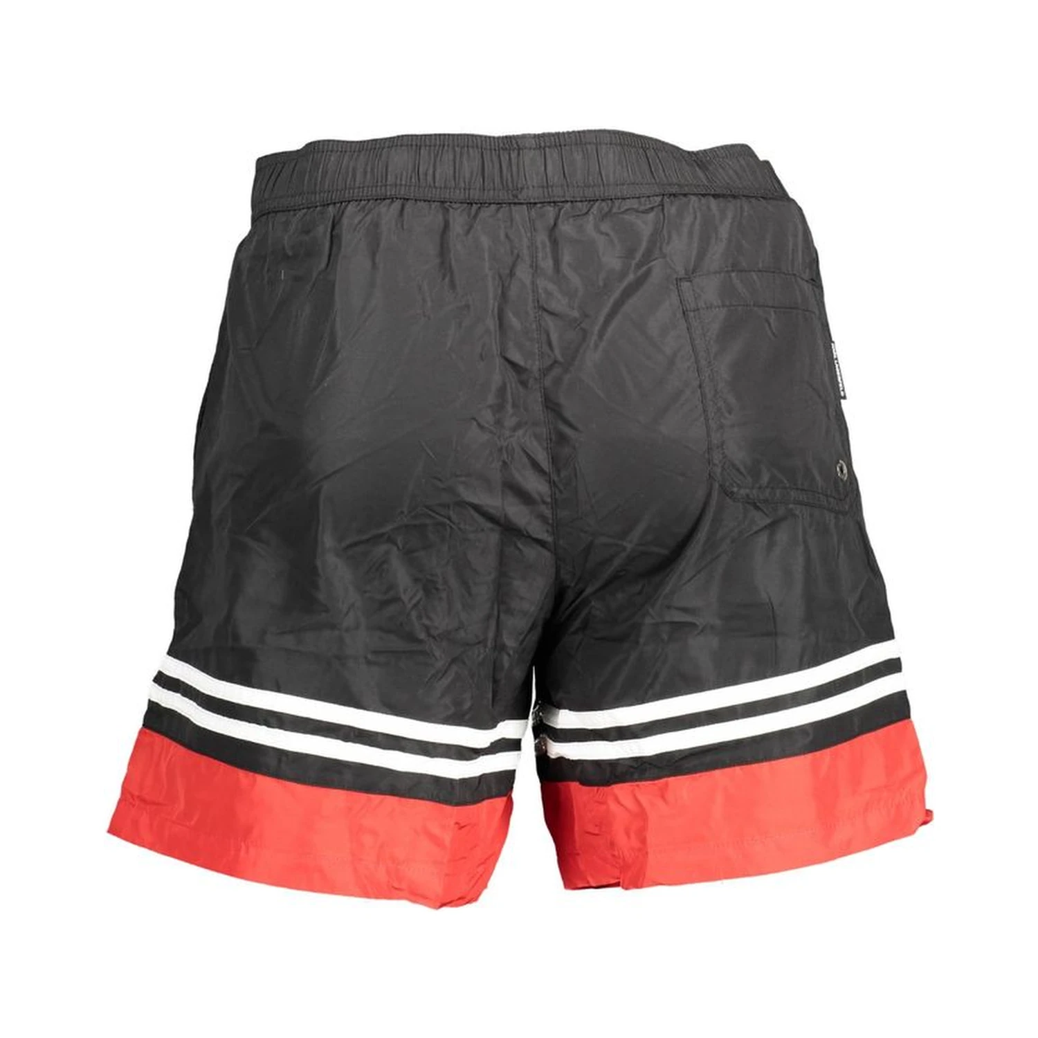 Black Polyester Swimwear