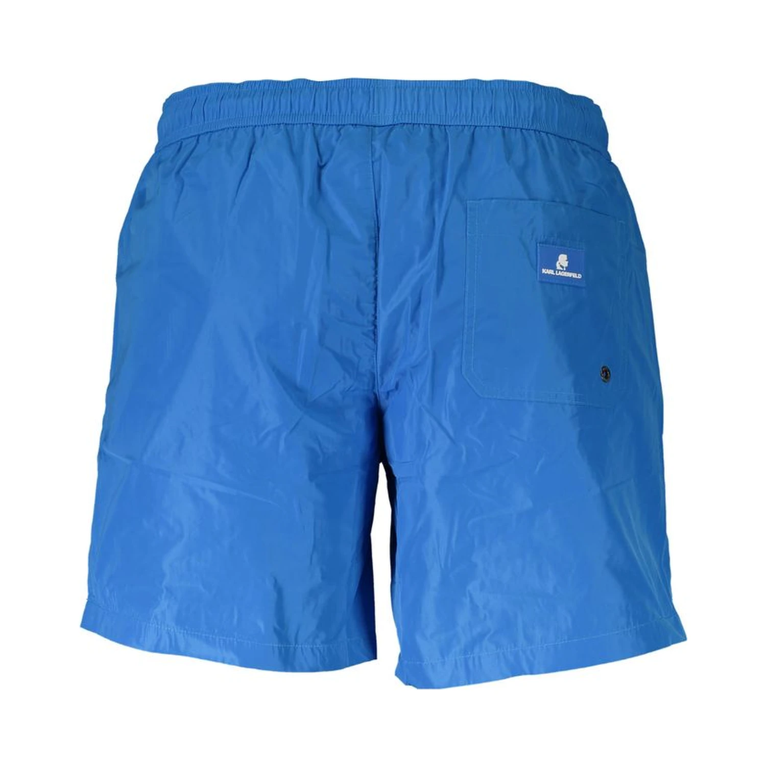 Blue Polyester Swimwear