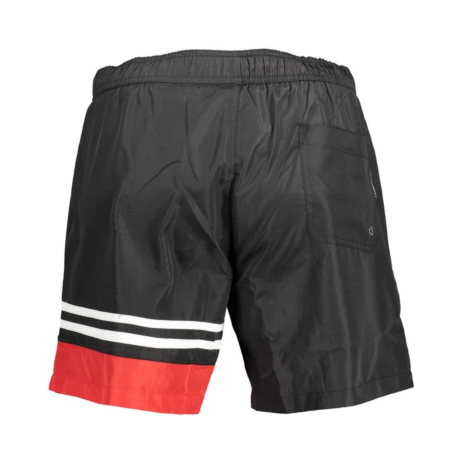 Black Polyester Swimwear