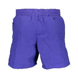 Blue Polyamide Swimwear