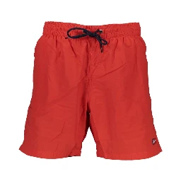 Red Polyamide Swimwear