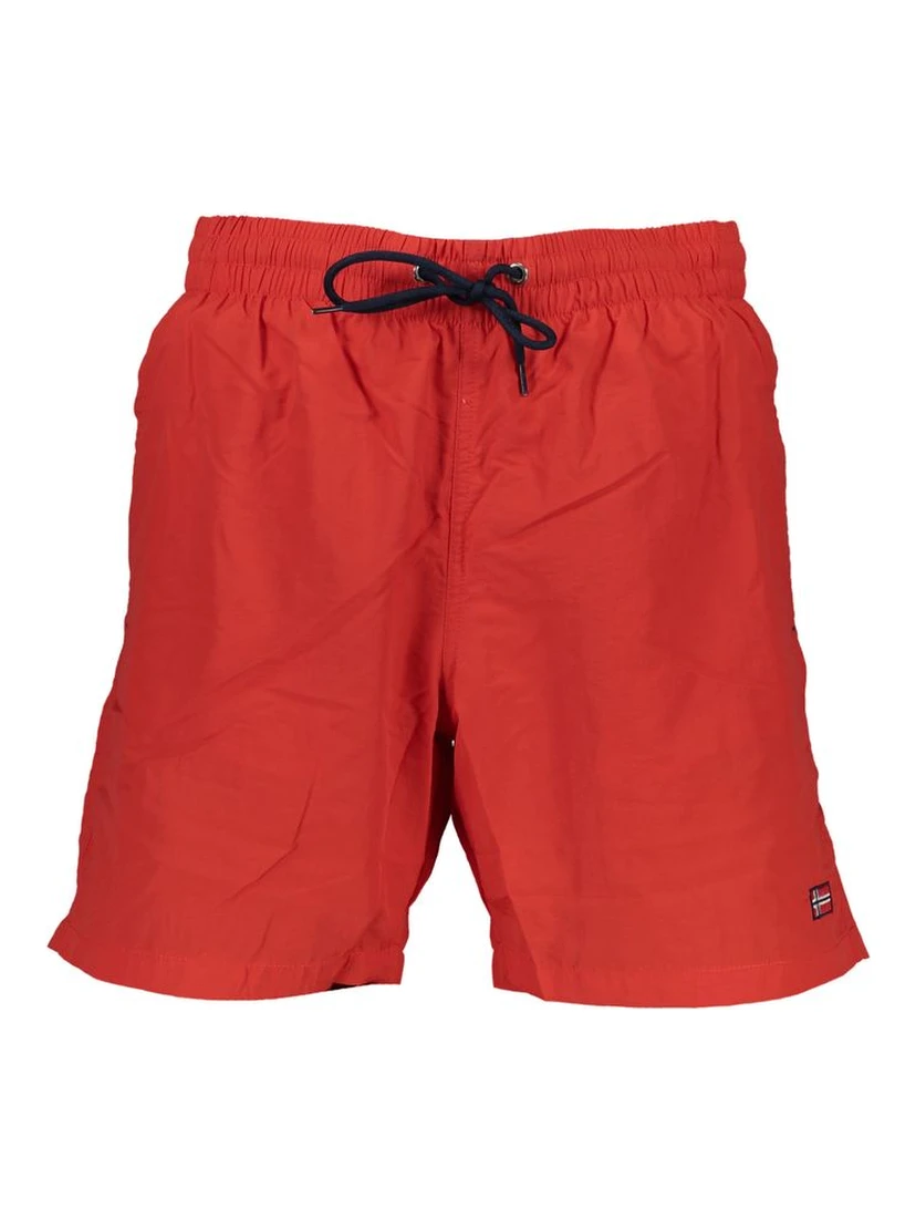 Red Polyamide Swimwear