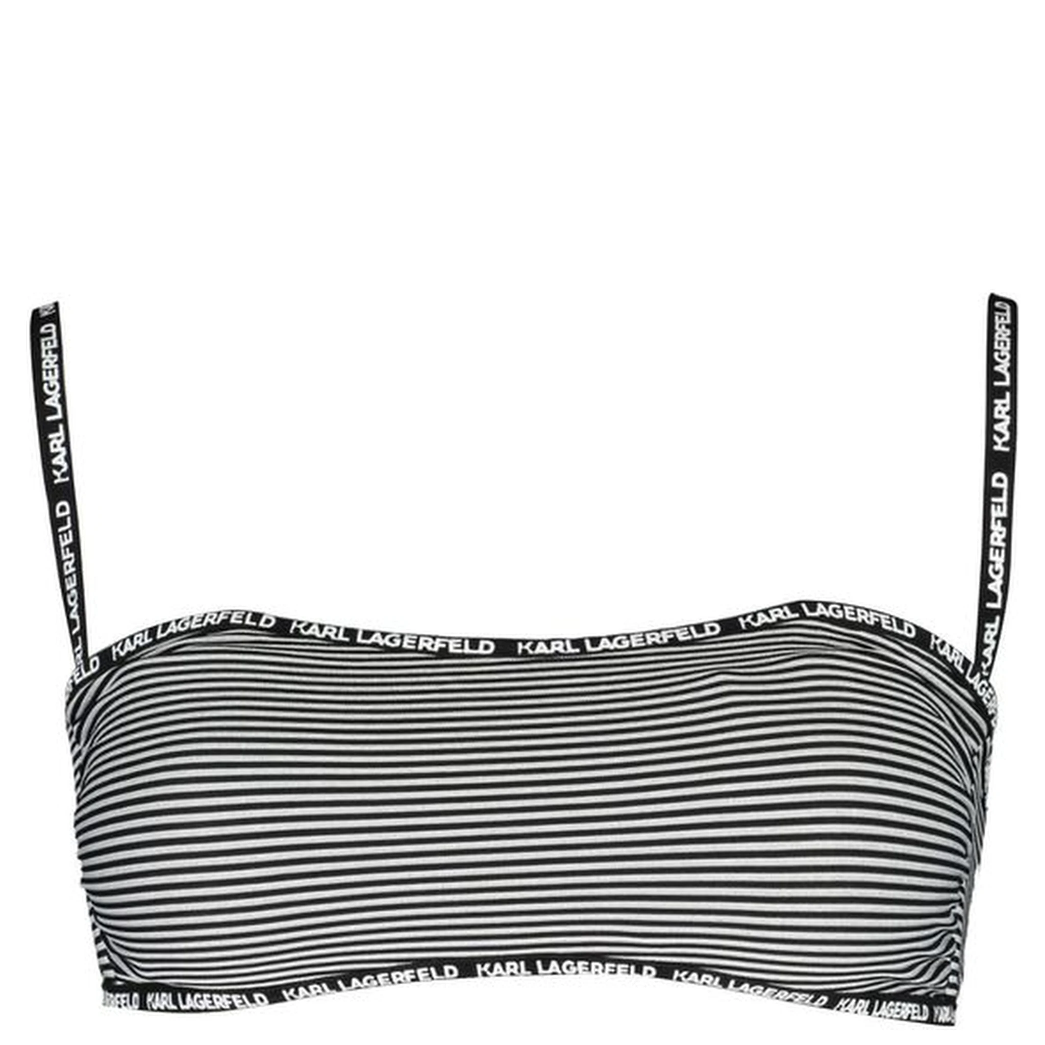 Black Elastane Swimwear