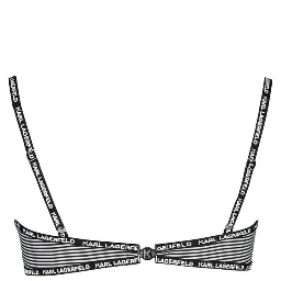 Black Elastane Swimwear