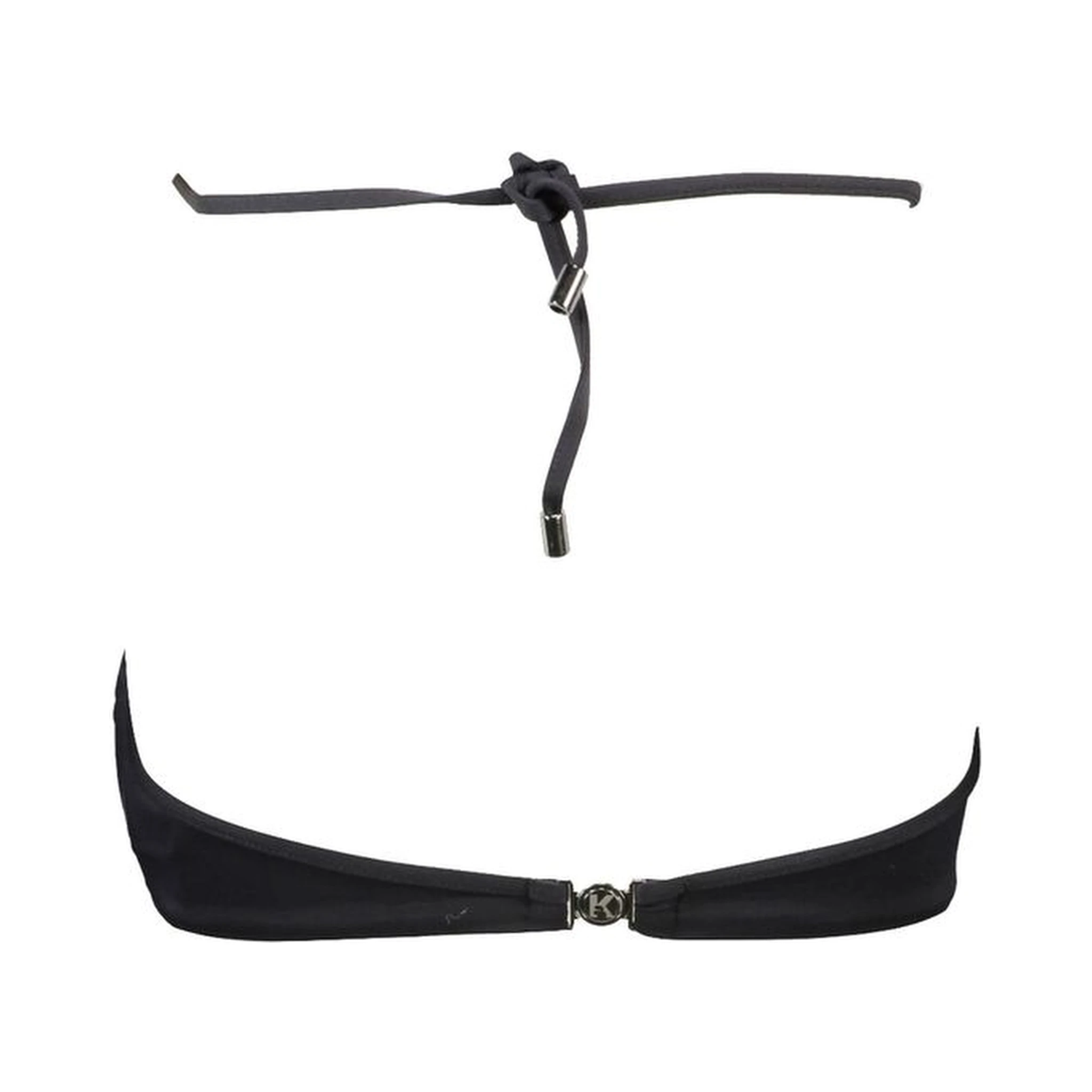 Black Elastane Swimwear