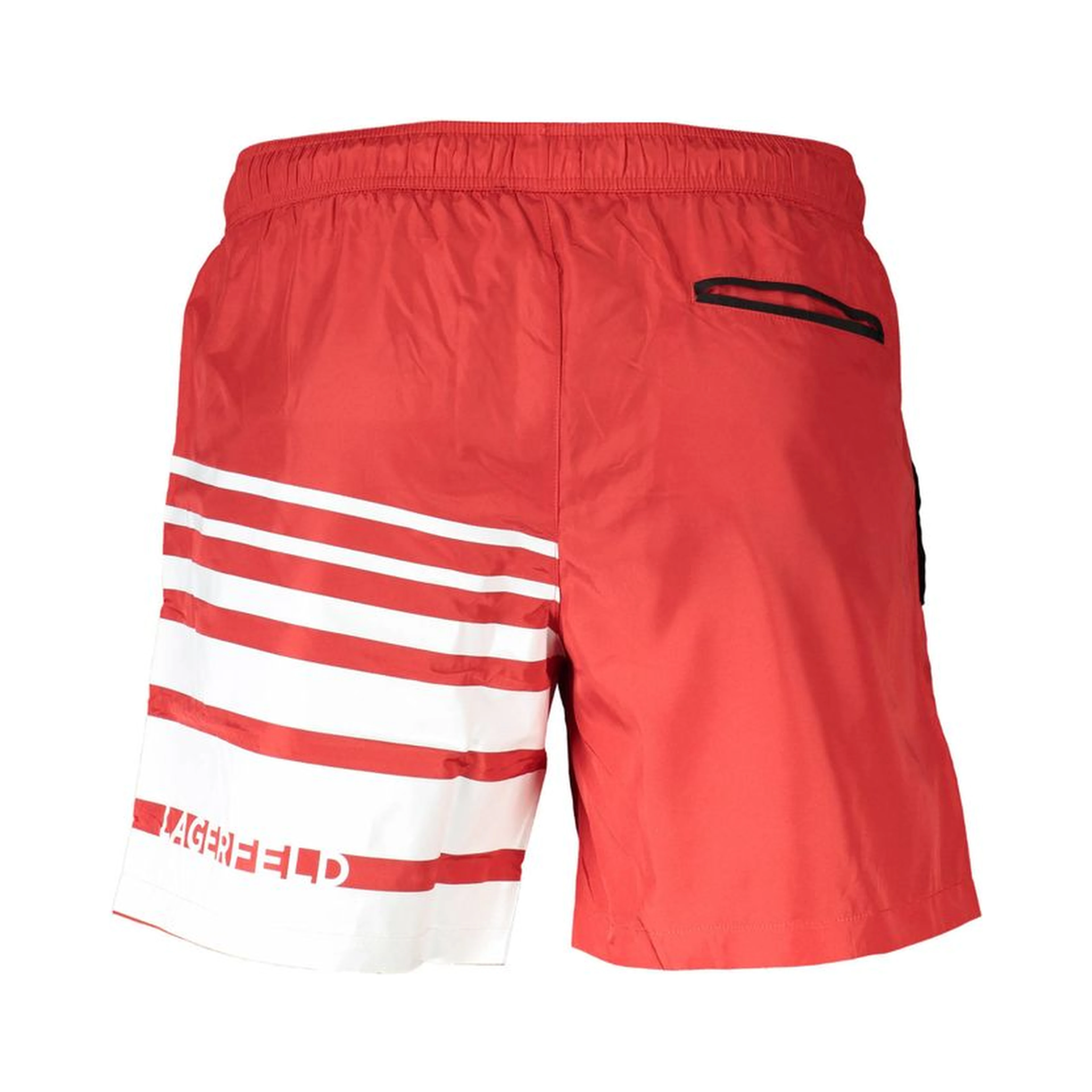 Red Polyester Swimwear