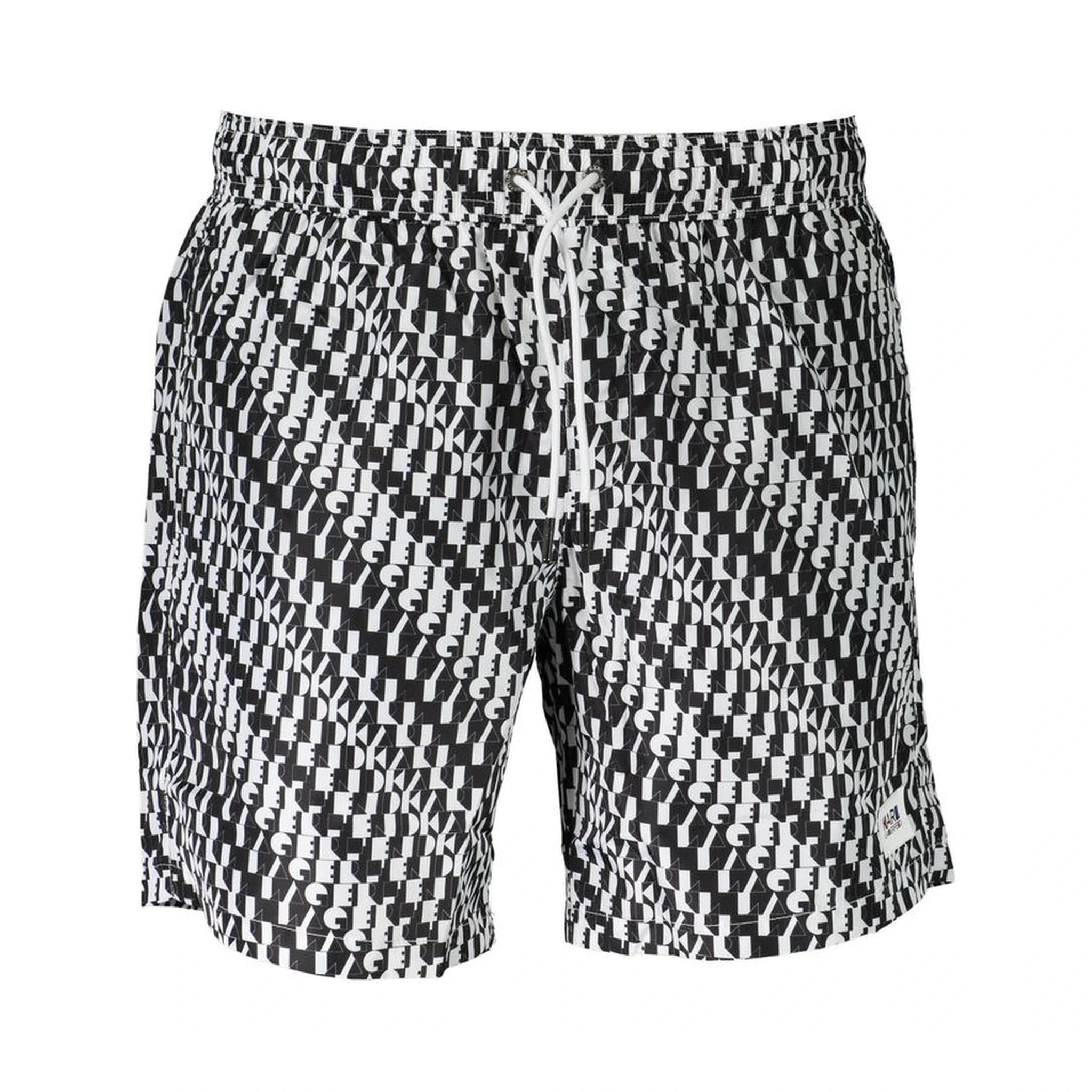 White Polyester Swimwear