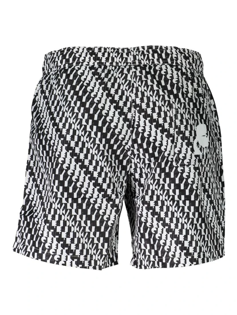 White Polyester Swimwear
