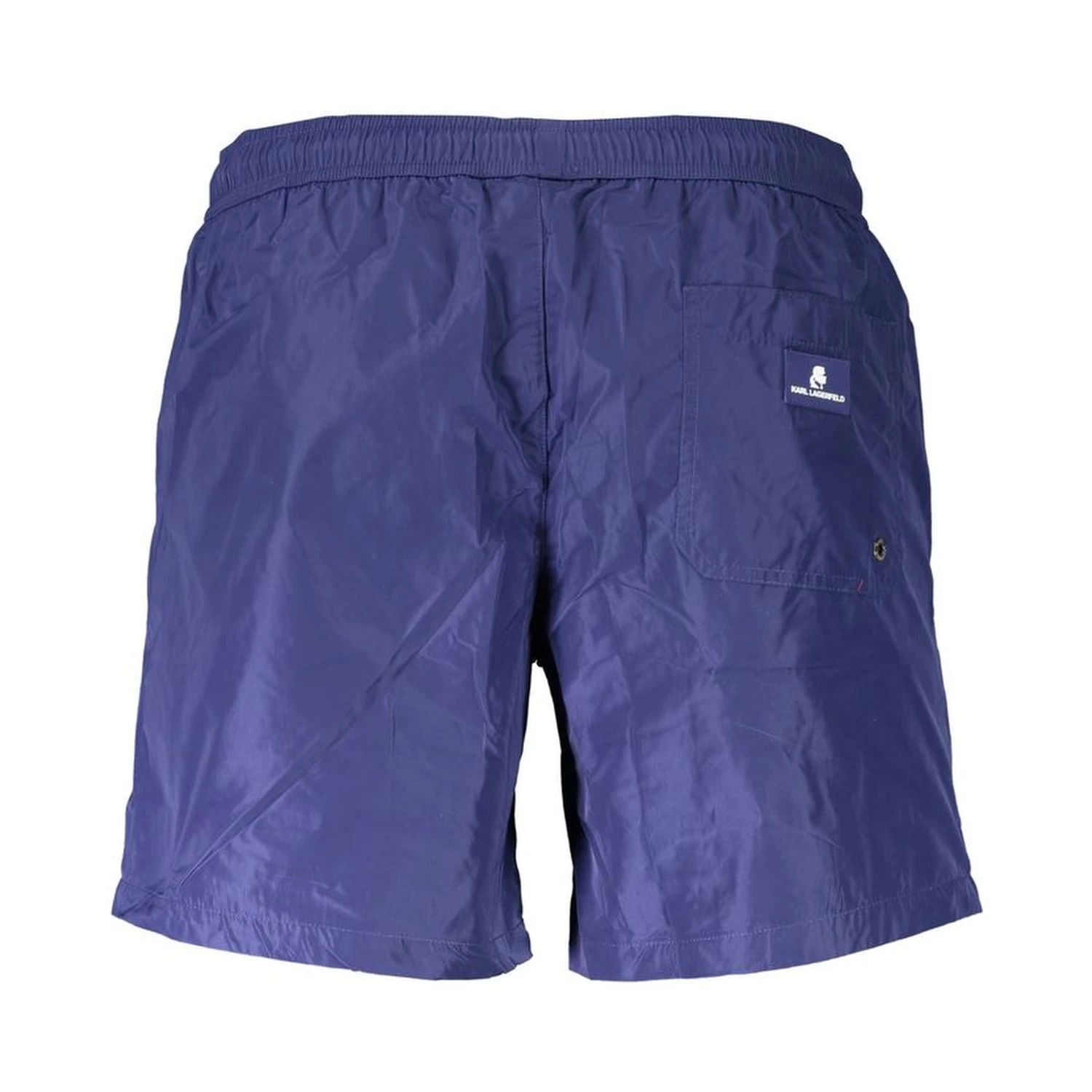 Blue Polyester Swimwear