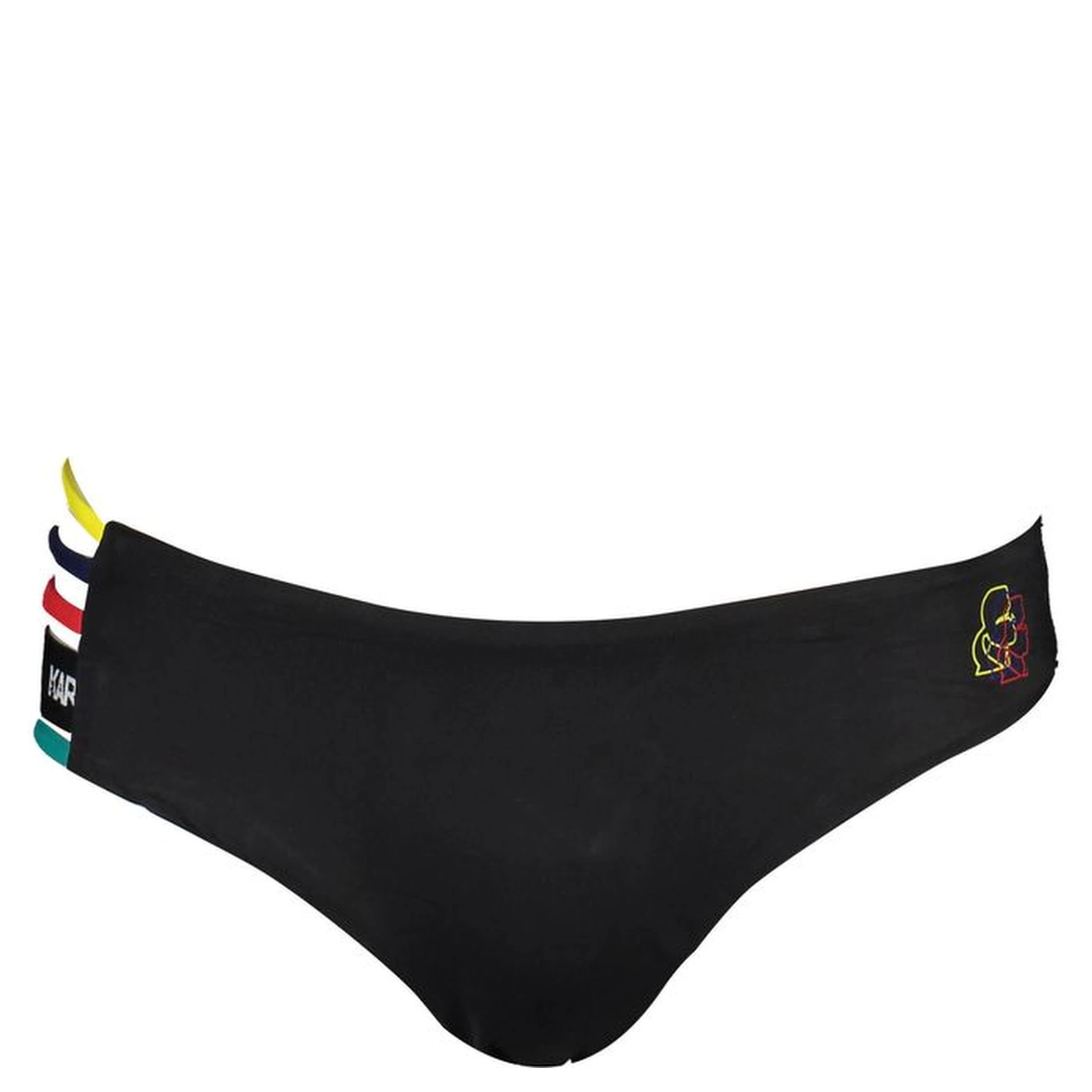 Black Elastane Swimwear