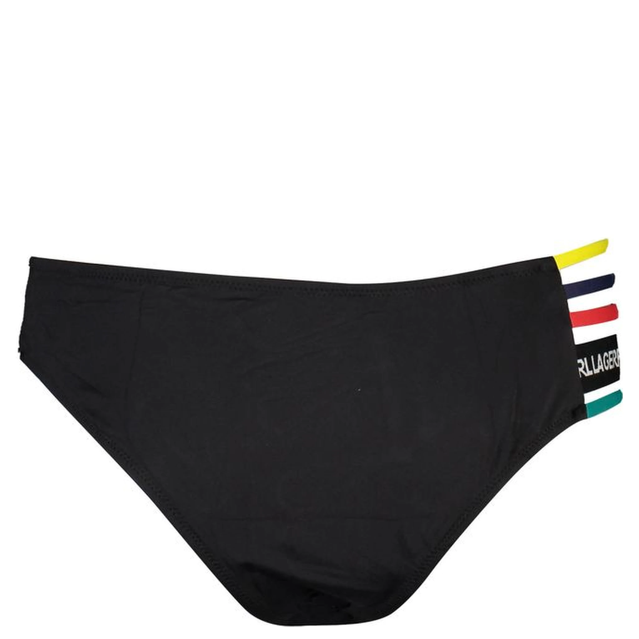 Black Elastane Swimwear