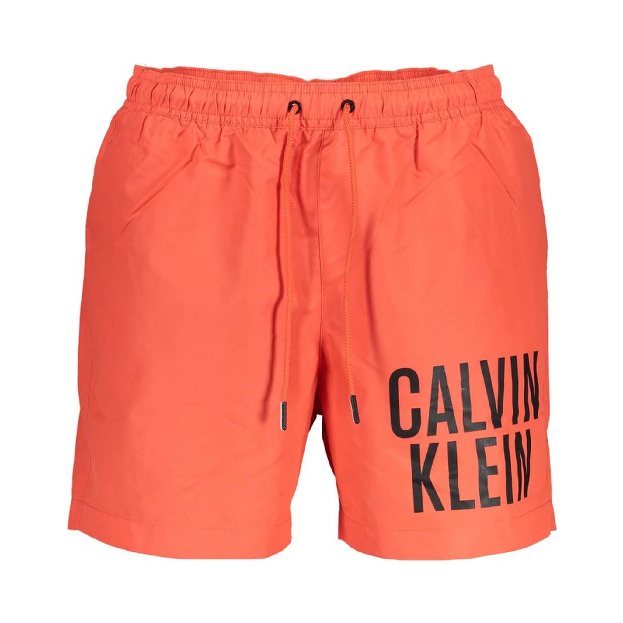 ملابس سباحة من البوليستر الأحمر