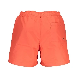 Red Polyester Swimwear