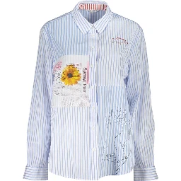 Blue Viscose Shirt