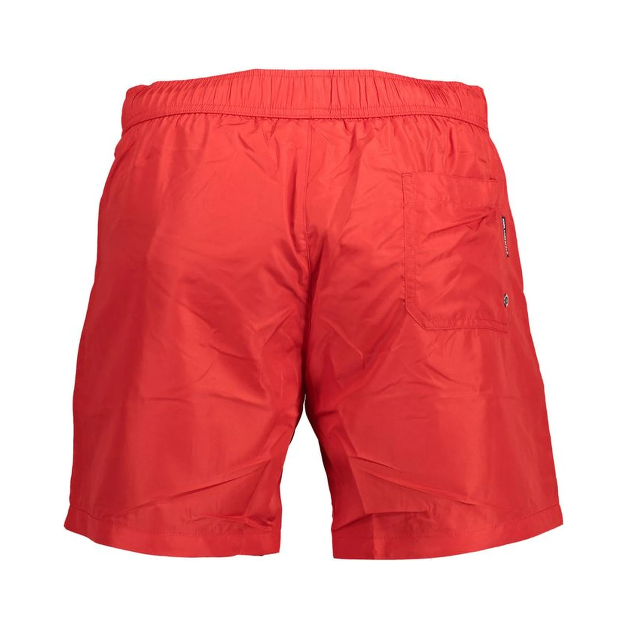 Red Polyester Swimwear