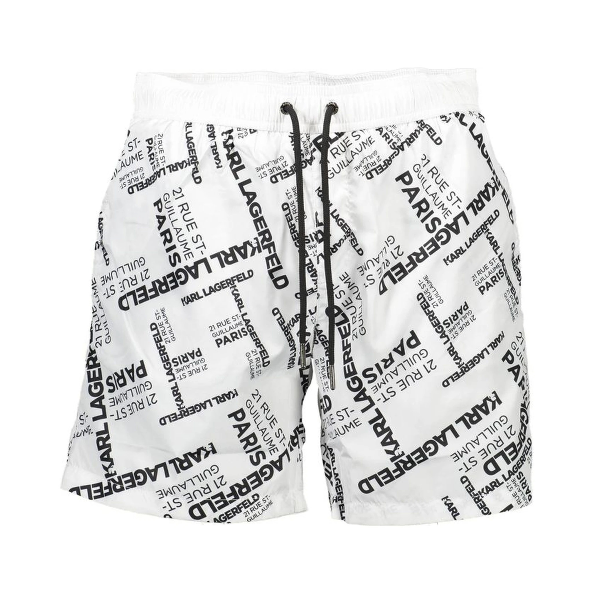 White Polyester Swimwear