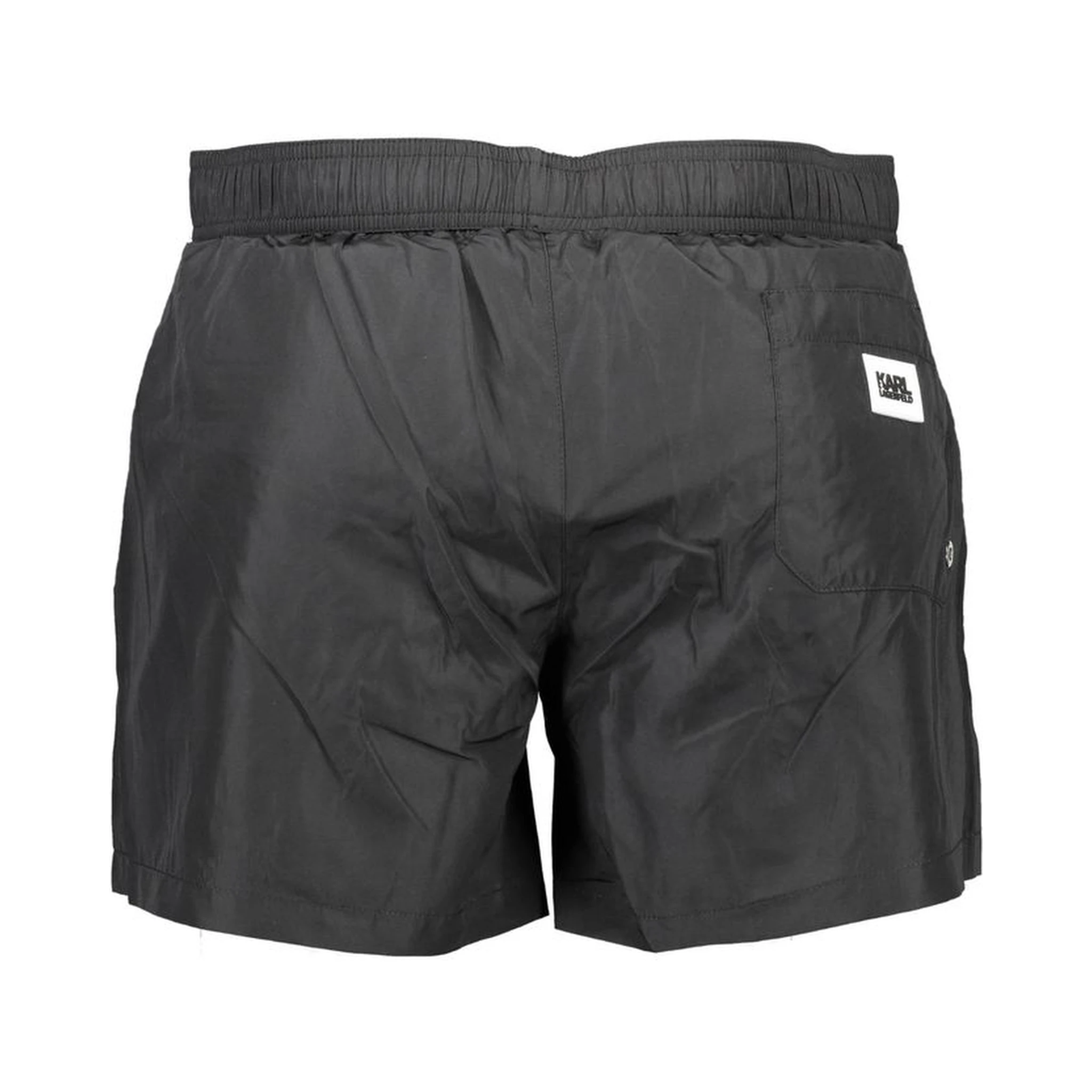 Black Polyester Swimwear