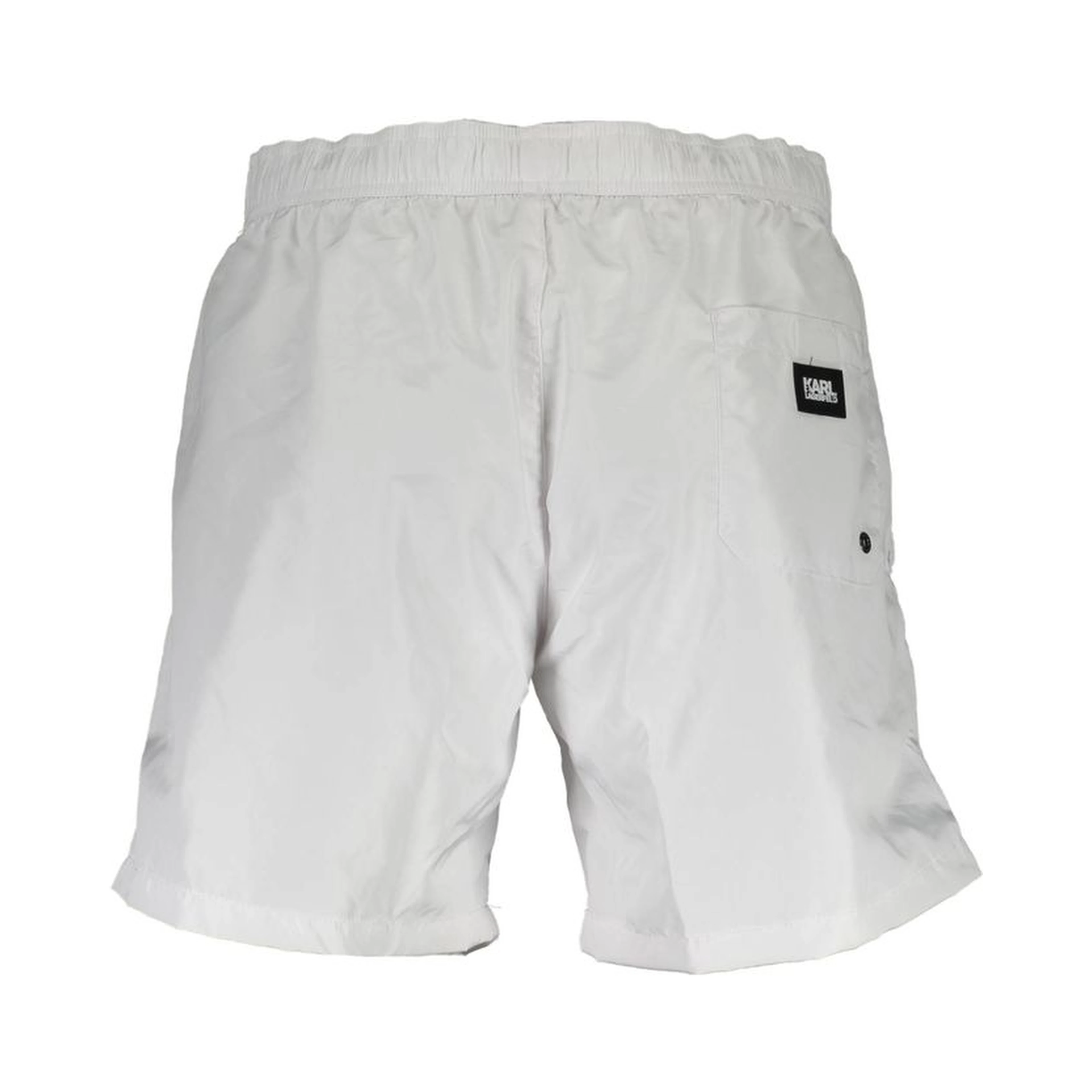 White Polyester Swimwear