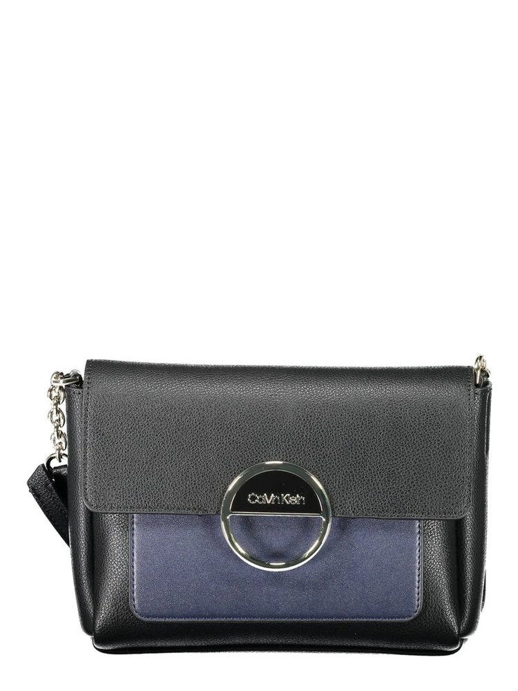Black Polyethylene Shoulder Bag