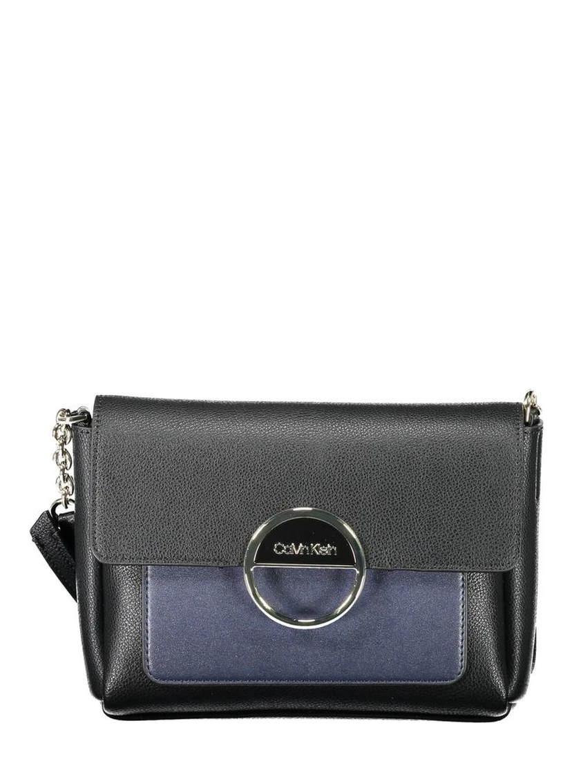 Black Polyethylene Shoulder Bag