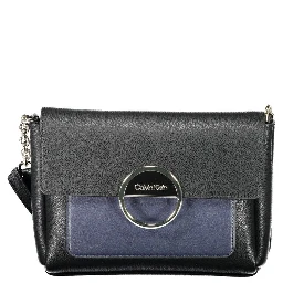 Black Polyethylene Shoulder Bag
