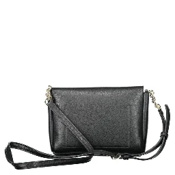 Black Polyethylene Shoulder Bag
