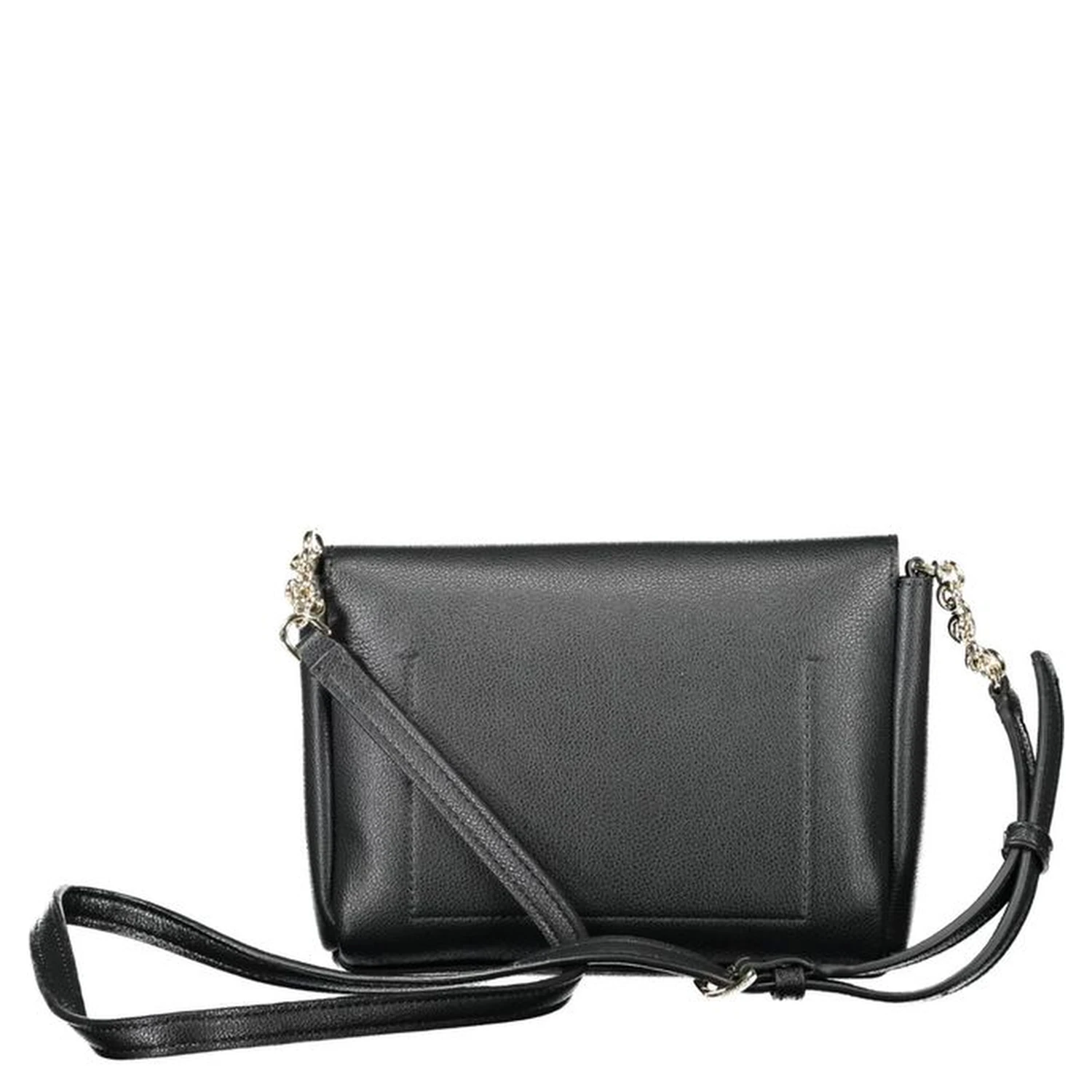 Black Polyethylene Shoulder Bag