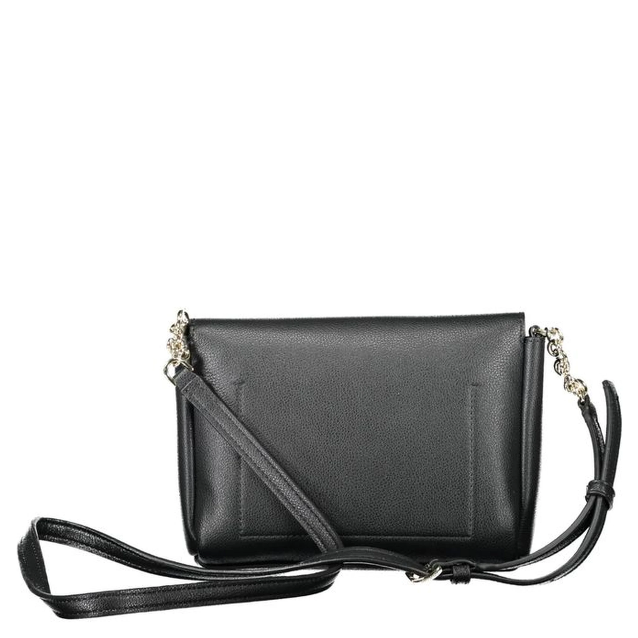Black Polyethylene Shoulder Bag