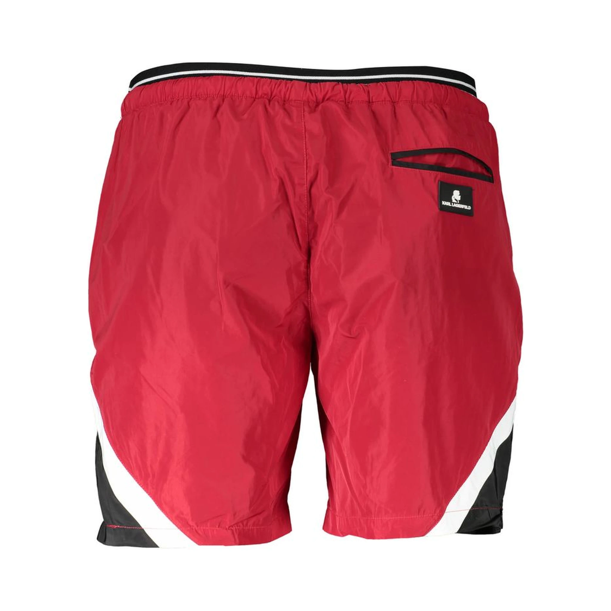 Red Polyester Swimwear
