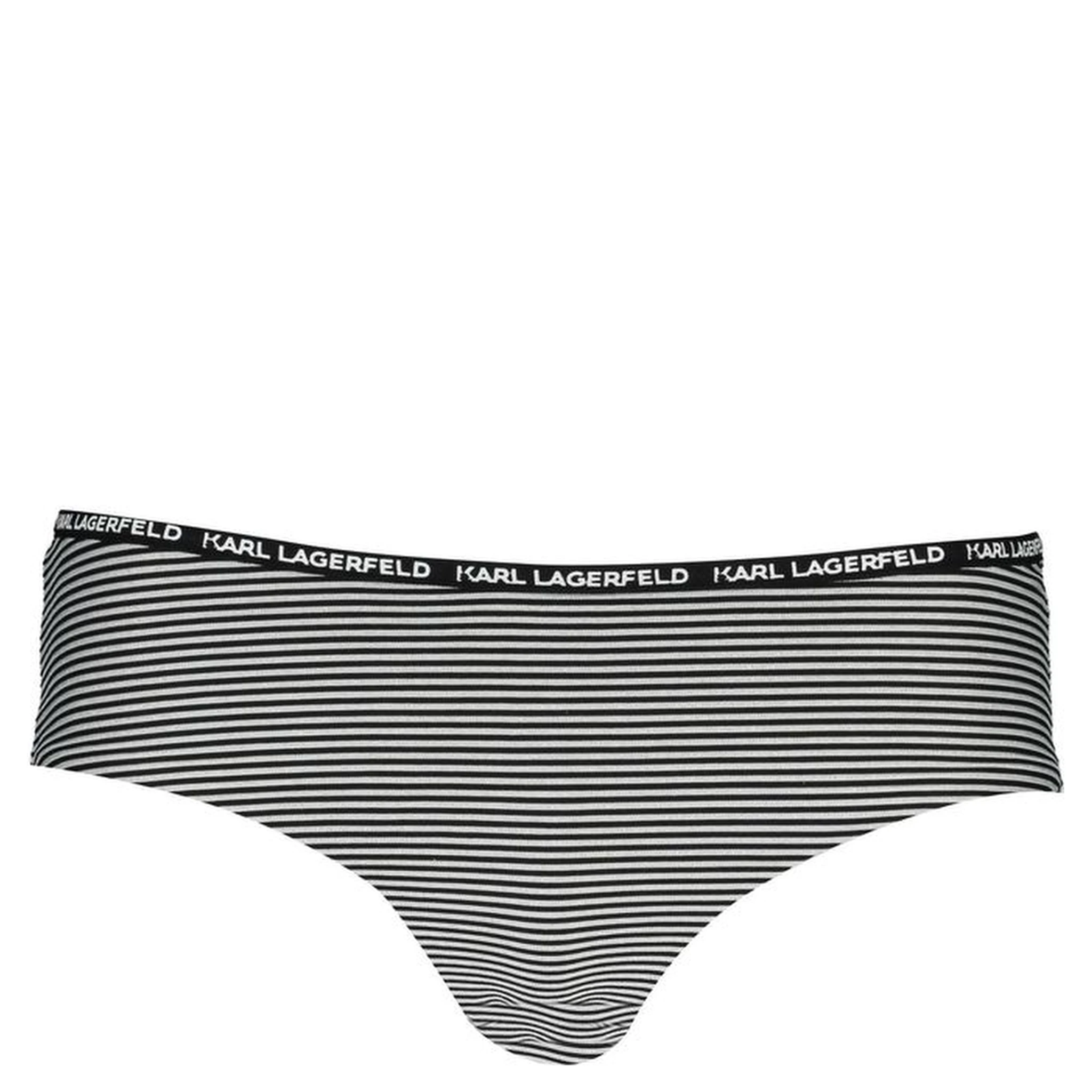 Black Elastane Swimwear