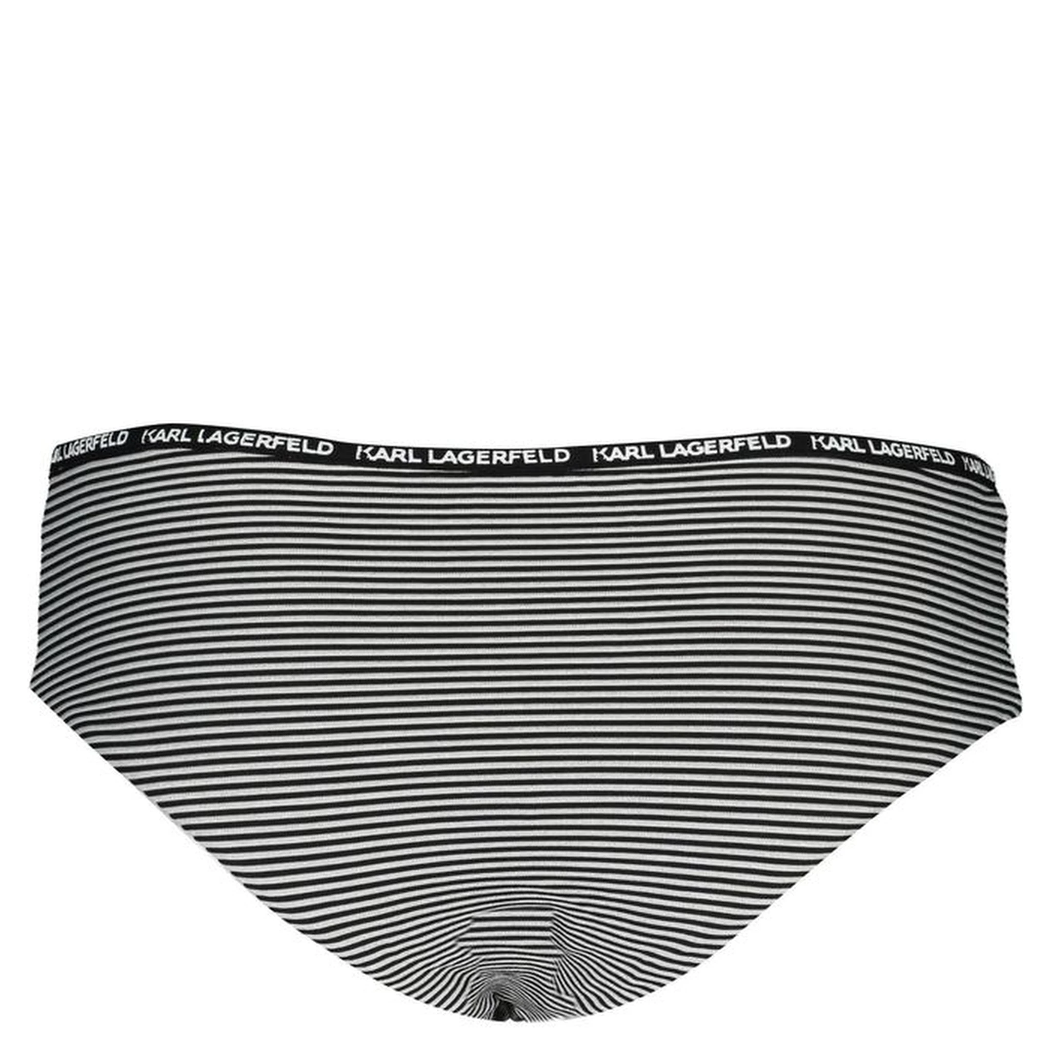 Black Elastane Swimwear