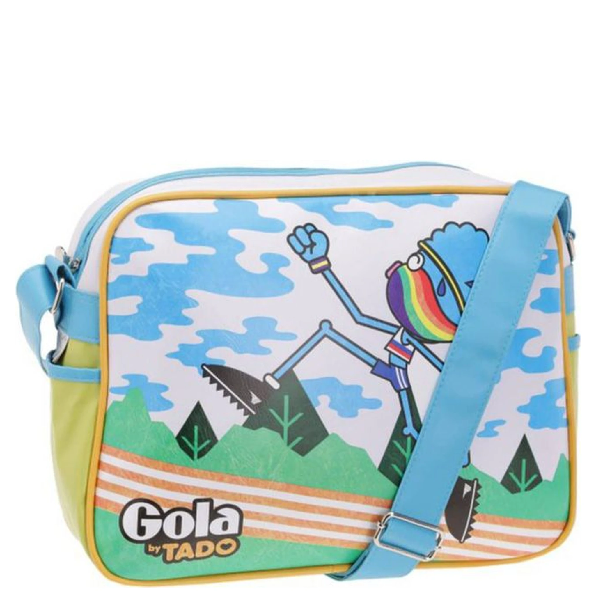 White Synthetic Shoulder Bag