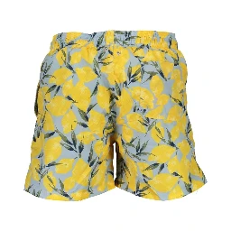 Blue Polyester Swimwear