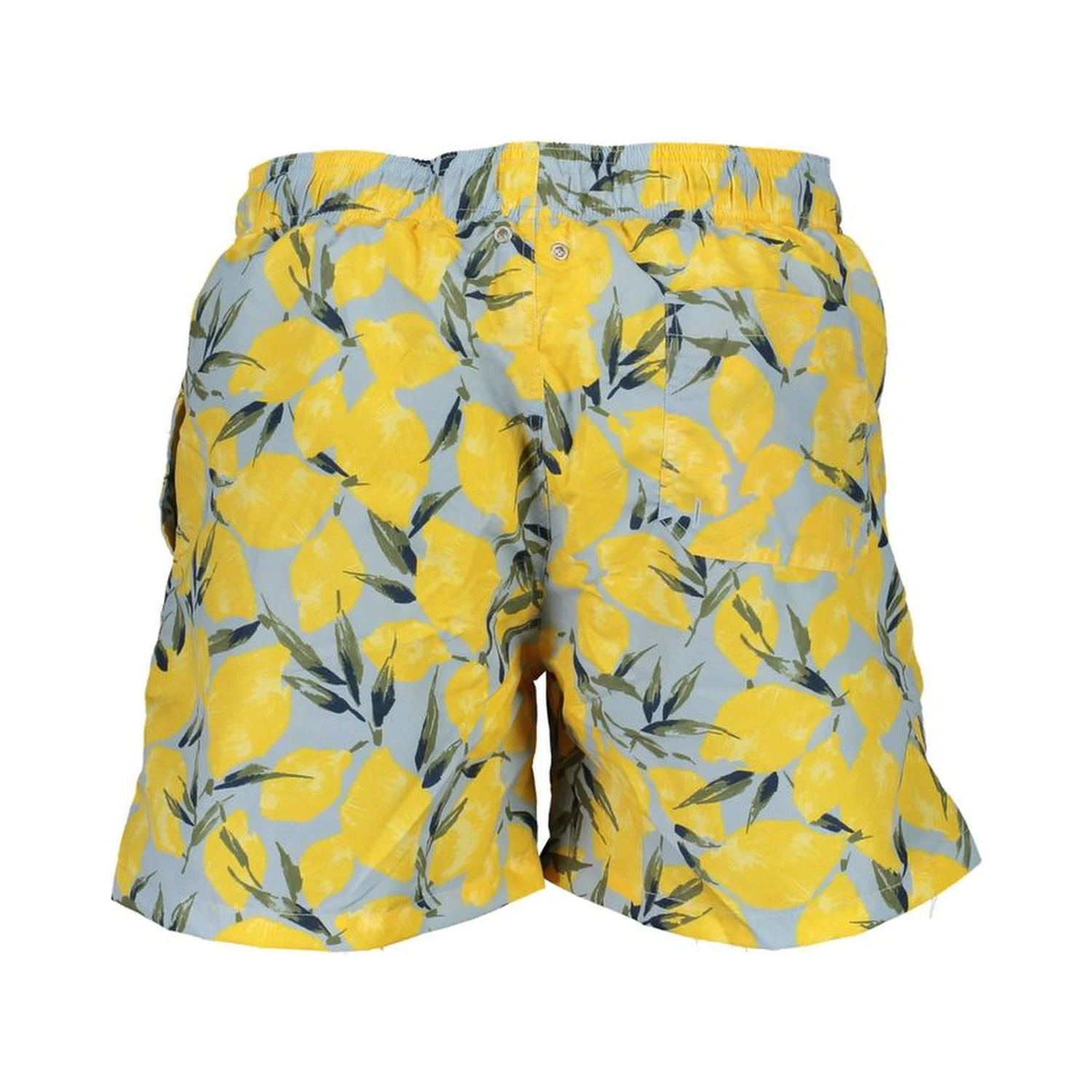 Blue Polyester Swimwear