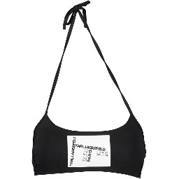 Black Elastane Swimwear