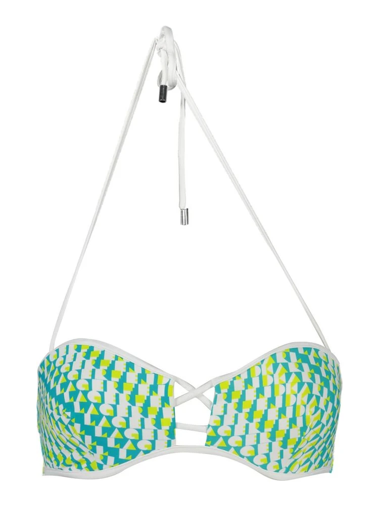 Green Elastane Swimwear