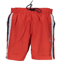 Red Polyamide Swimwear