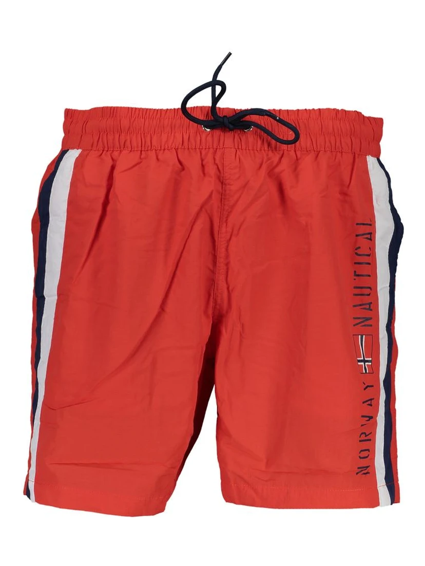 Red Polyamide Swimwear