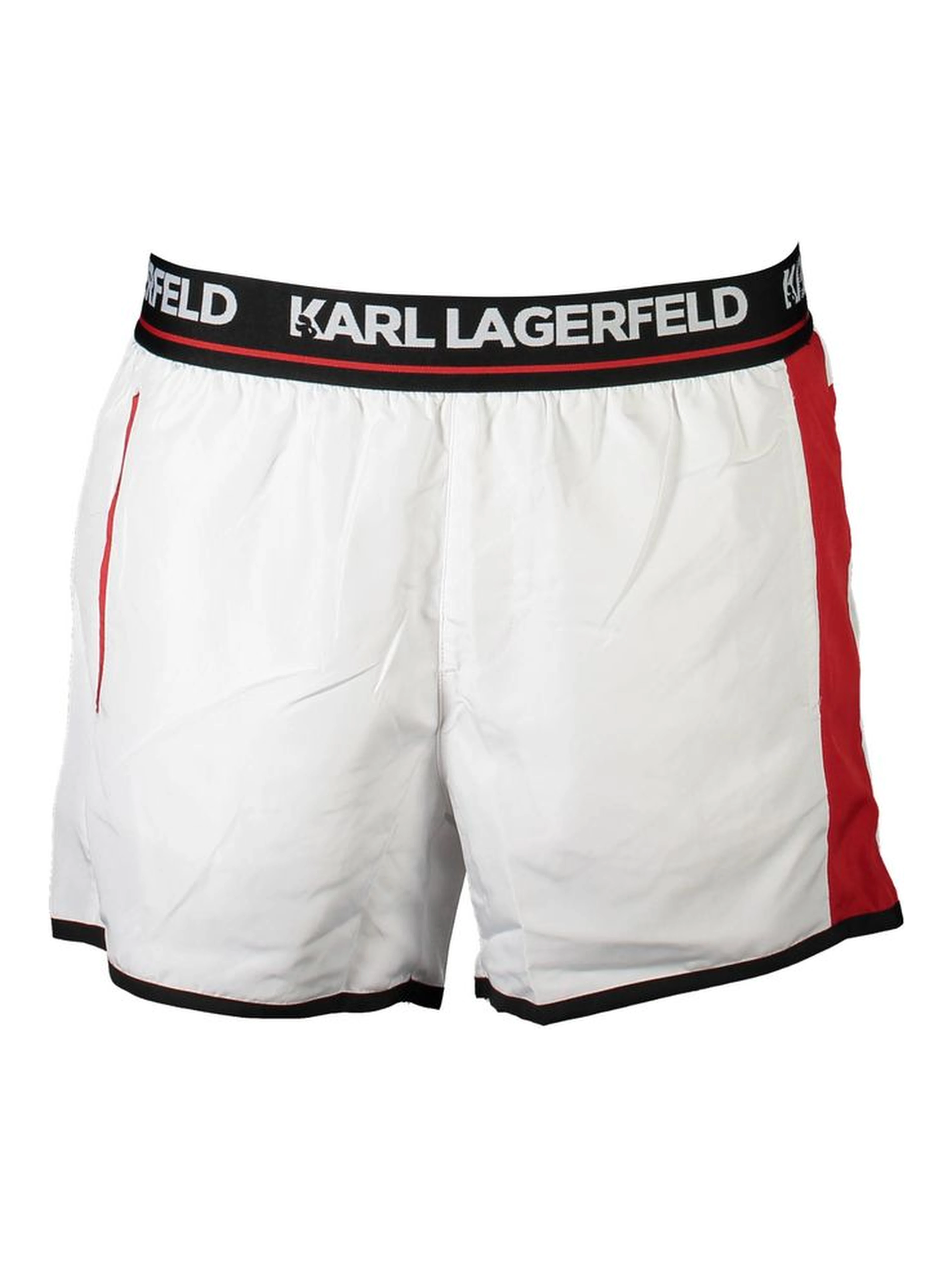 White Polyester Swimwear