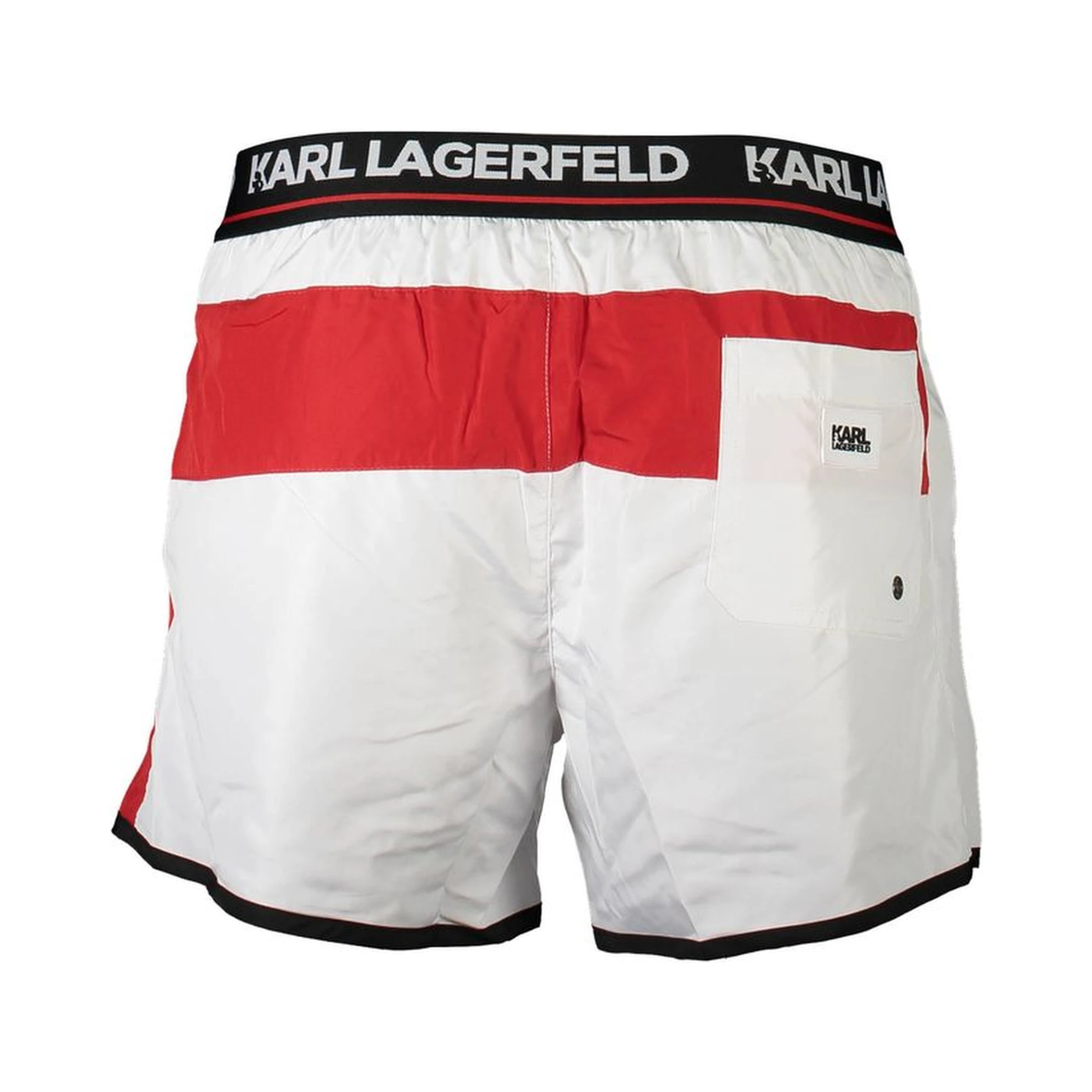 White Polyester Swimwear