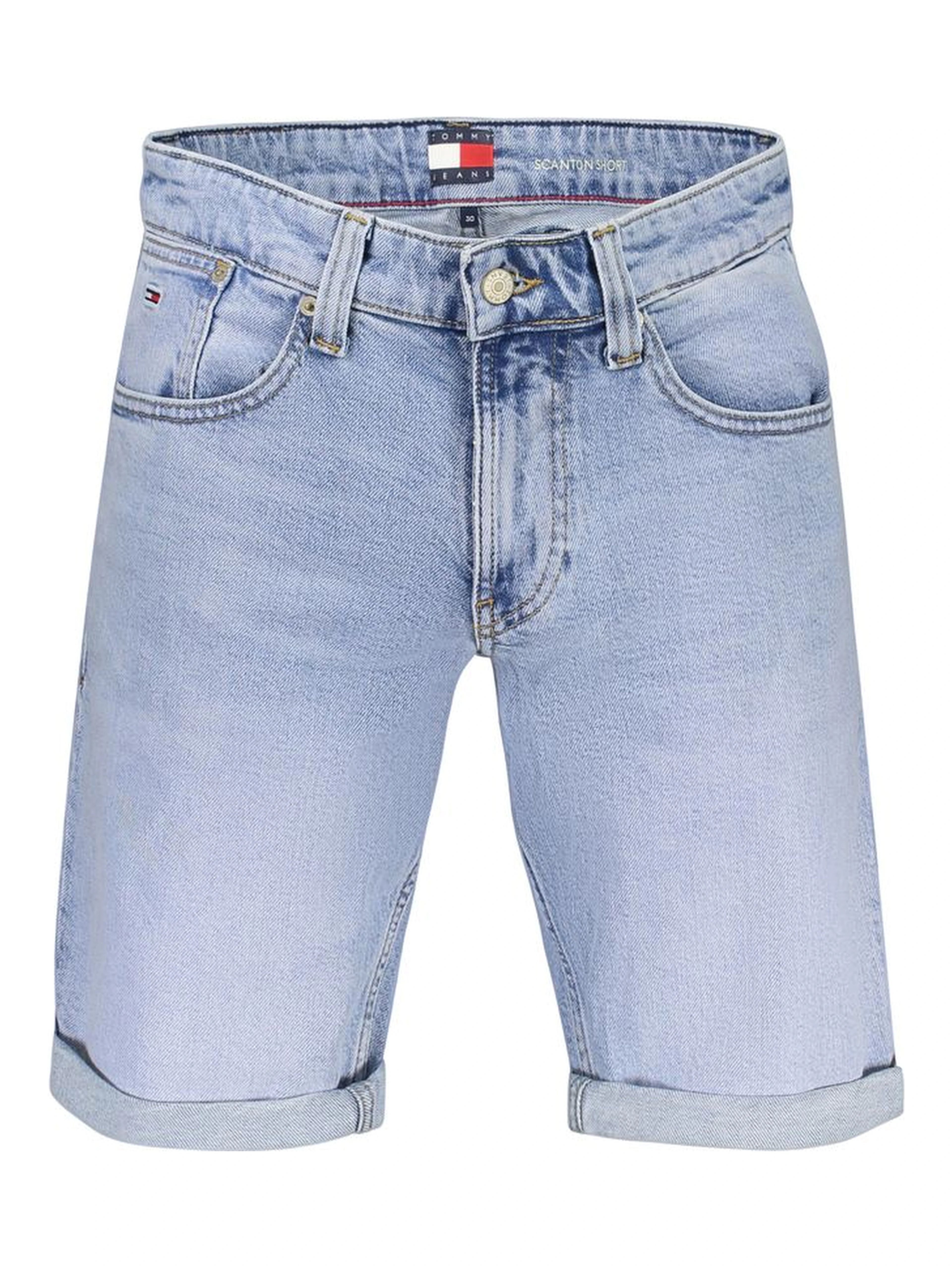 Blue Cotton Short