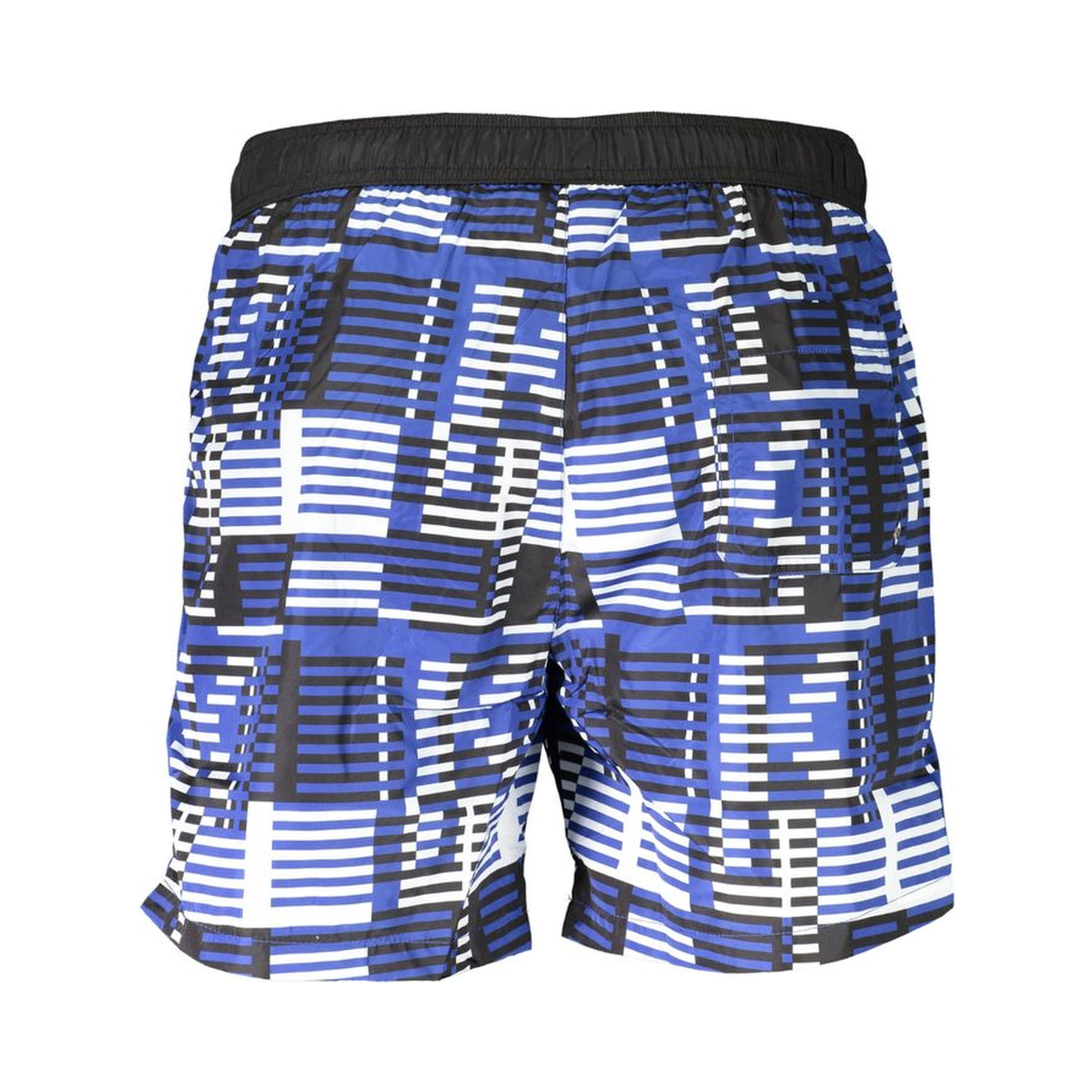 Blue Polyester Swimwear